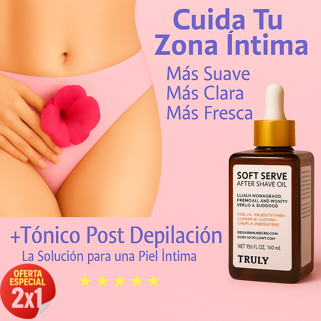 🌸 Aceite Íntimo Truly – 👉 Tu Ritual de Autocuidado Diario