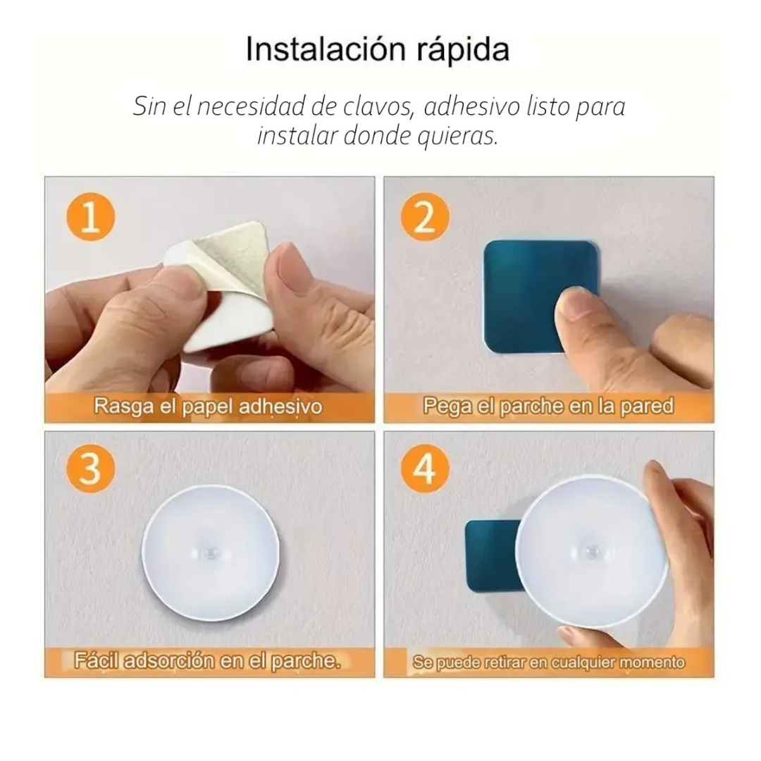 Lámpara LED Recargable Sensor Movimiento