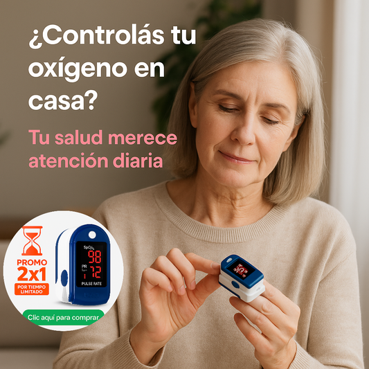 🩺 Oxímetros Saturación 2x1 - 👉 Cuida tu salud y la de quienes más quieres 💖