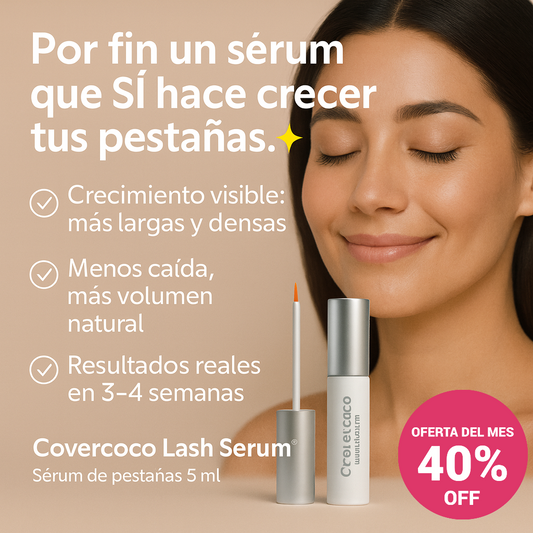 🌟 Covercoco Lash Serum™ 👉 Sé la dueña de tu mirada