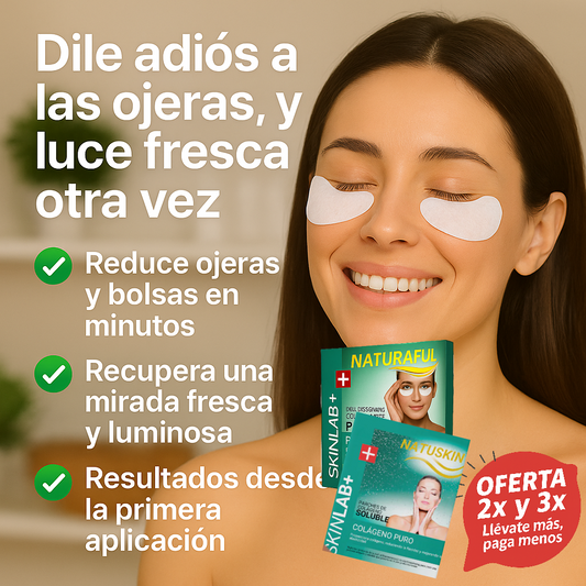 ✨ NatuSkin™ – Parches de Colágeno (6 uni)  👉 ✨ Revitaliza tu piel en minutos 💧