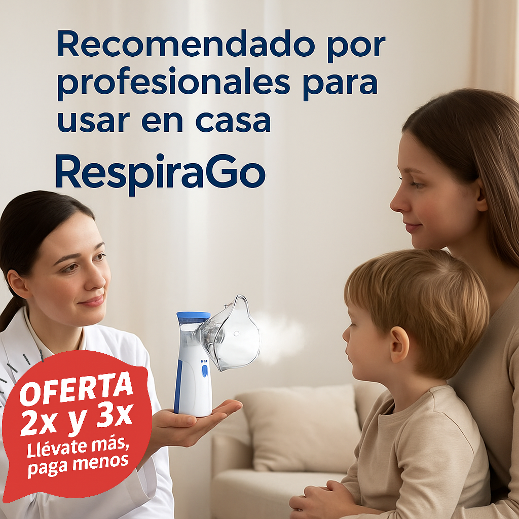 🌬️ RespiraGo™  👉 No esperes a correr al hospital… alivia la crisis en casa, al instante.
