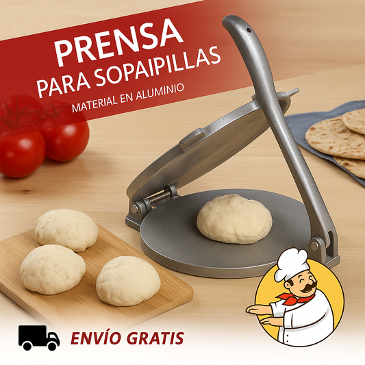 🥟 Prensa para Masas™ 👉  Empanadas, Sopaipillas y Arepas perfectas