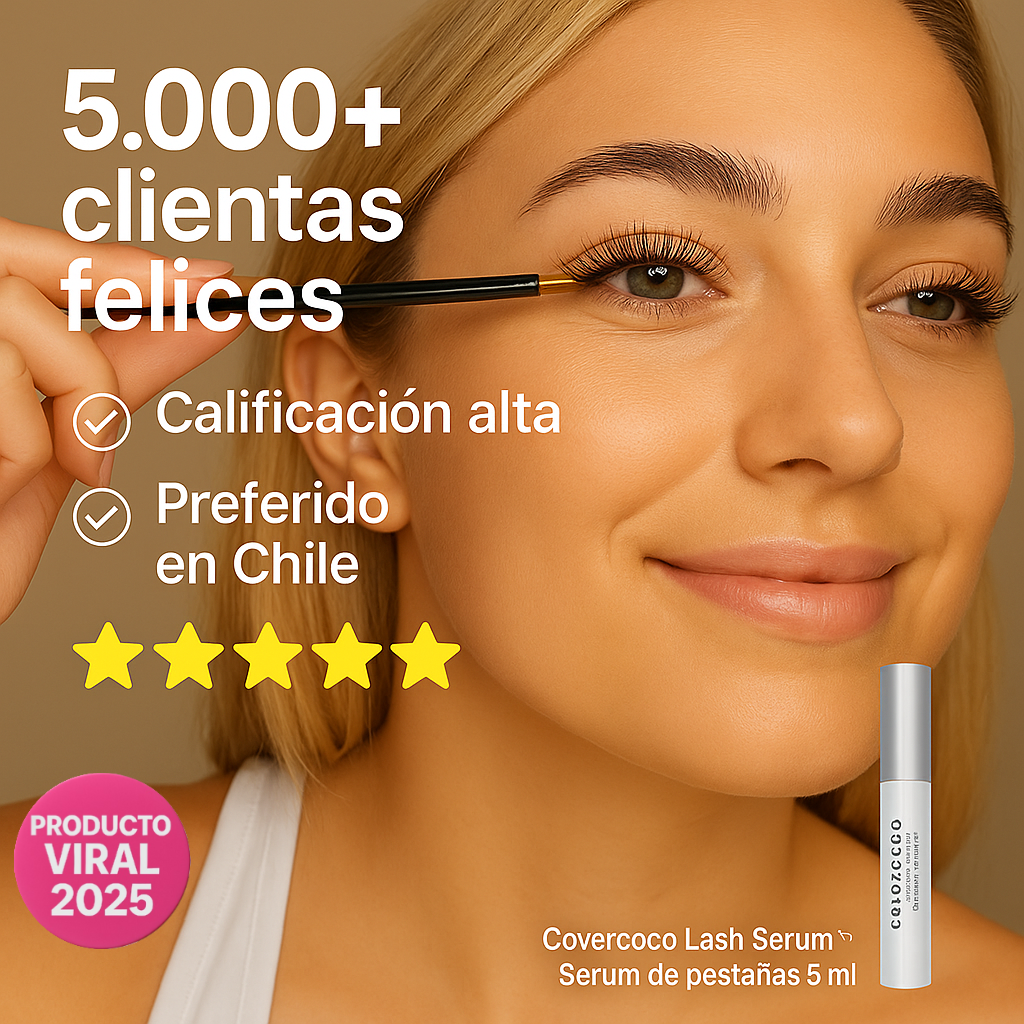 🌟 Covercoco Lash Serum™ 👉 Sé la dueña de tu mirada
