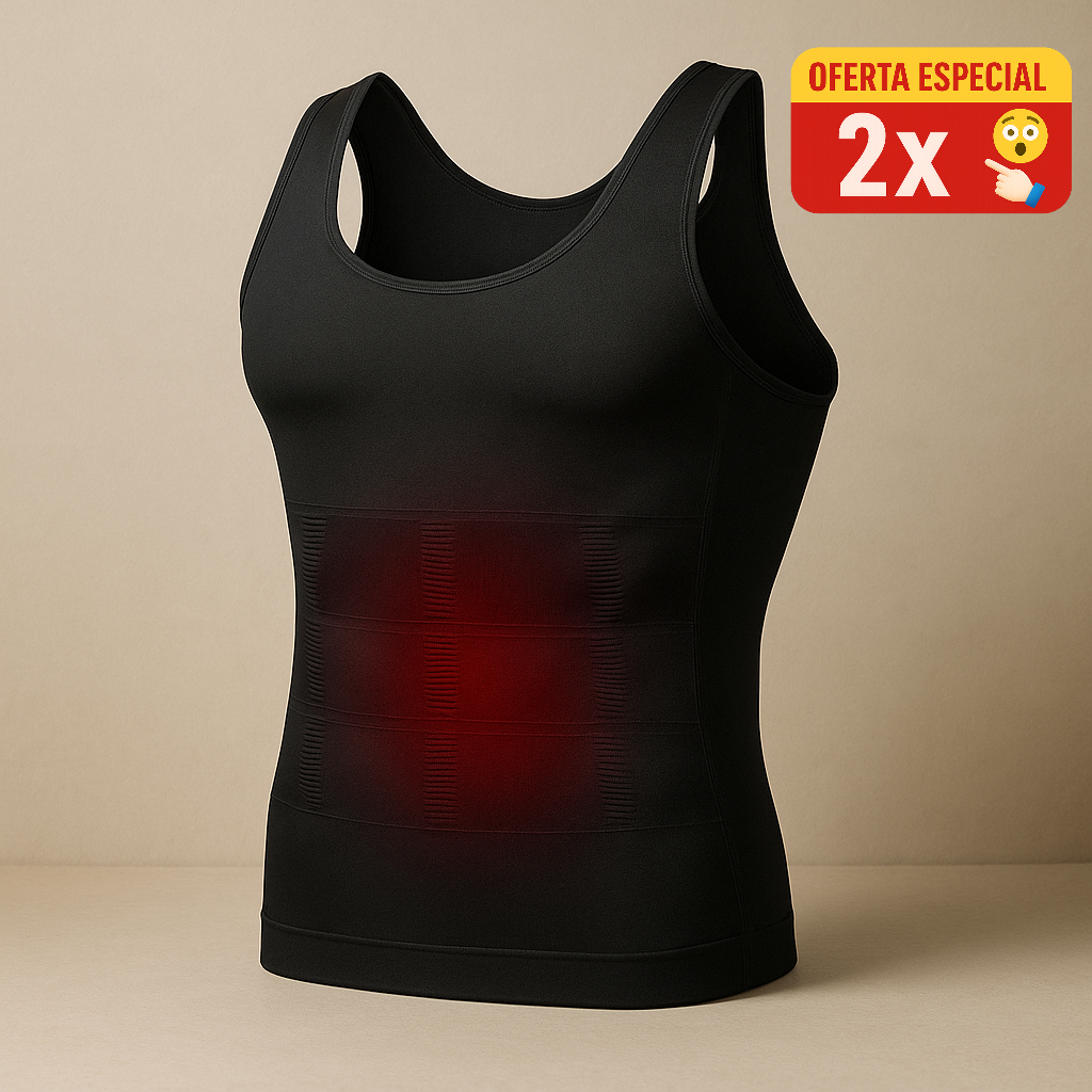 👕 Camiseta Reductora para Hombre™  👉 Tu look, más estilizado al instante.