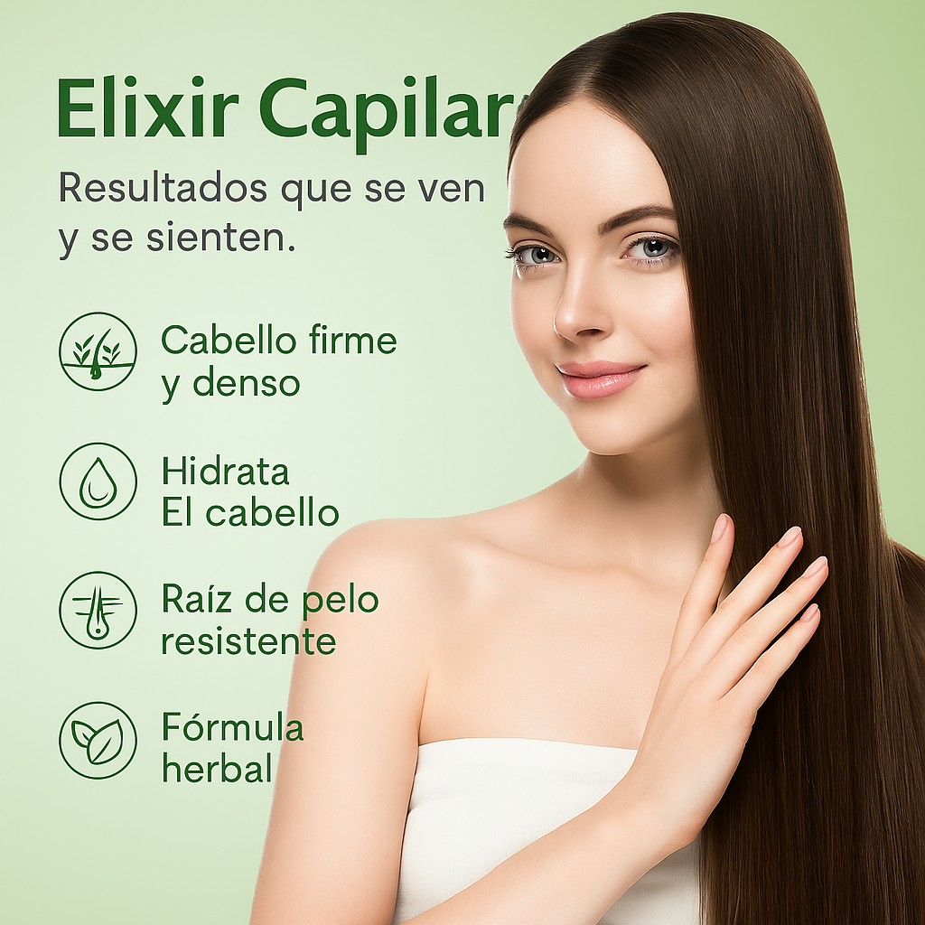 💆‍♀️ Elixir Capilar™ – 👉 Fortalece desde la raíz 🌱 y recupera la fuerza de tu cabello.