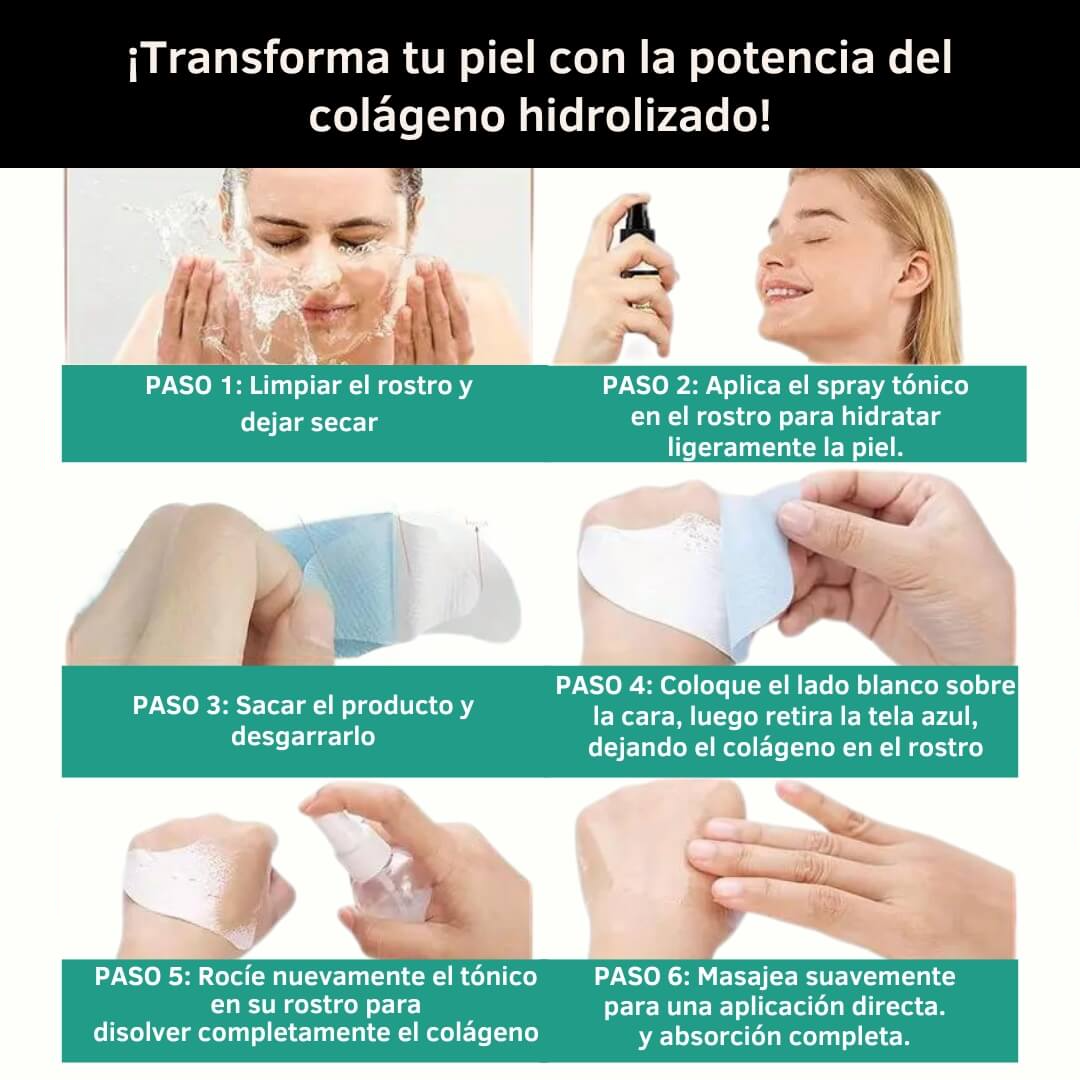 Parches de Colágeno Solubles (6 uni) 👉 ✨ Hidratación y firmeza en minutos, sin esfuerzo ✨
