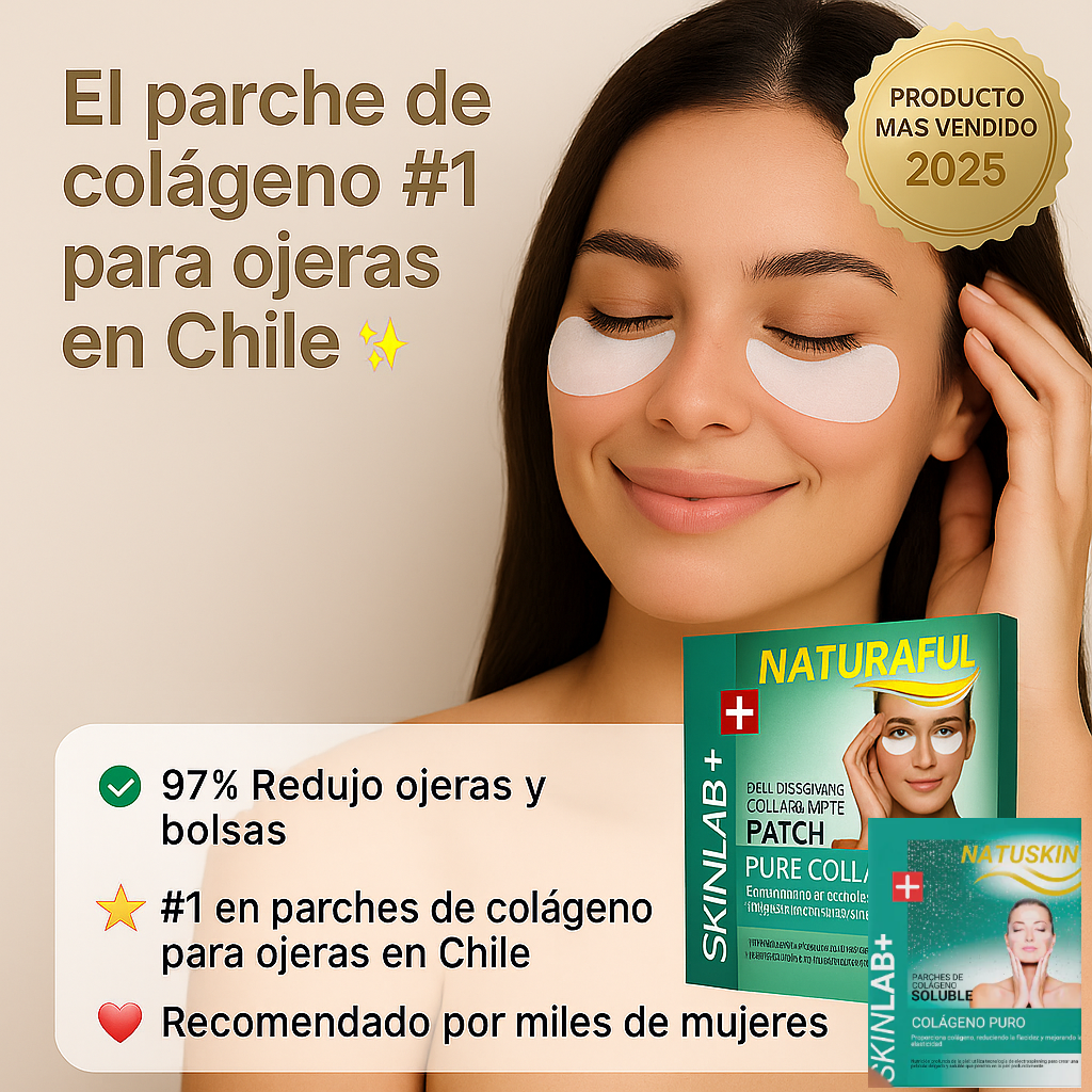 ✨ NatuSkin™ – Parches de Colágeno (6 uni)  👉 ✨ Revitaliza tu piel en minutos 💧
