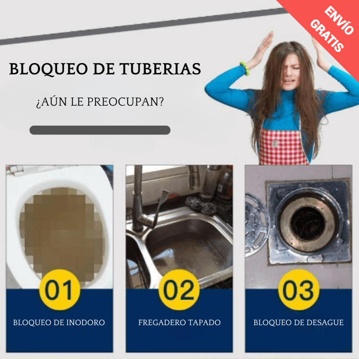 🌪️WildTornado™ Ultra potente 👉 Destapa cañerías al instante