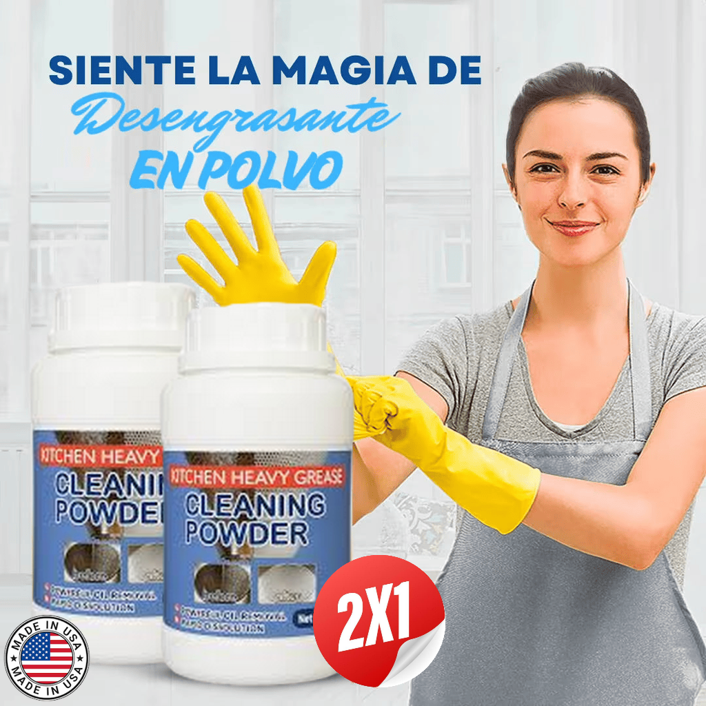 Polvo Antigrasa Total™ – 👉 Desengrasa y disuelve lo que otros no pueden.🧼