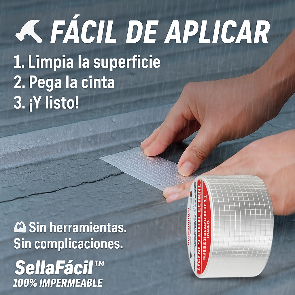 🛠🌧️ SellaFácil™ – Sellamos donde otros fallan  👉  😱¡Solo por hoy, 2x1!