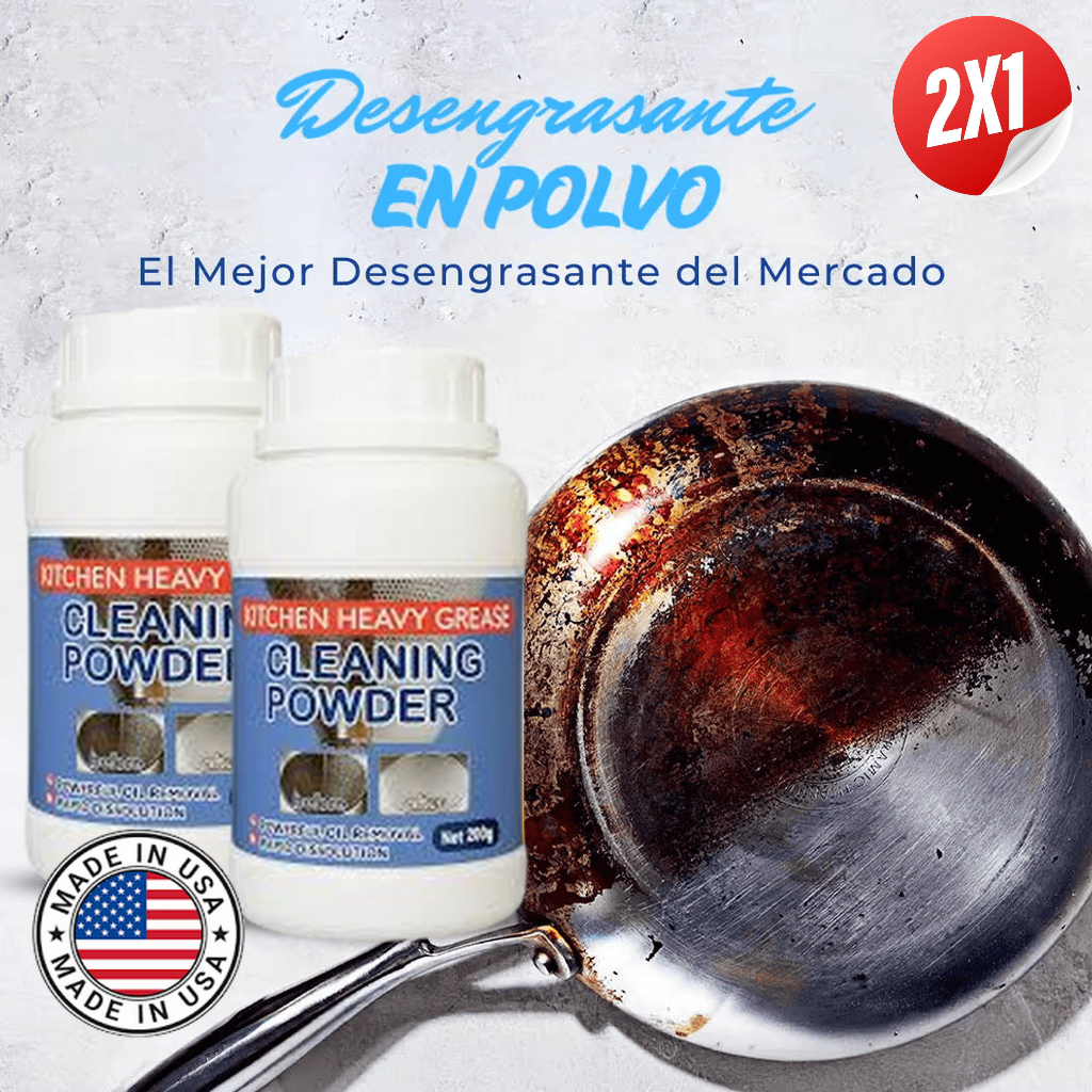 Polvo Antigrasa Total™ – 👉 Desengrasa y disuelve lo que otros no pueden.🧼