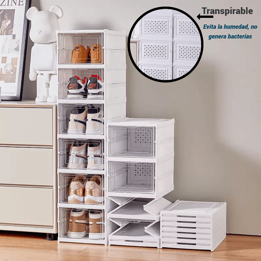 👟 Zapatero Plegable 6 Niveles -👉  Despídete del desorden y mantén tu hogar limpio y organizado.