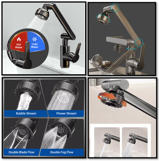 Grifo/LLave  Flexible 360°