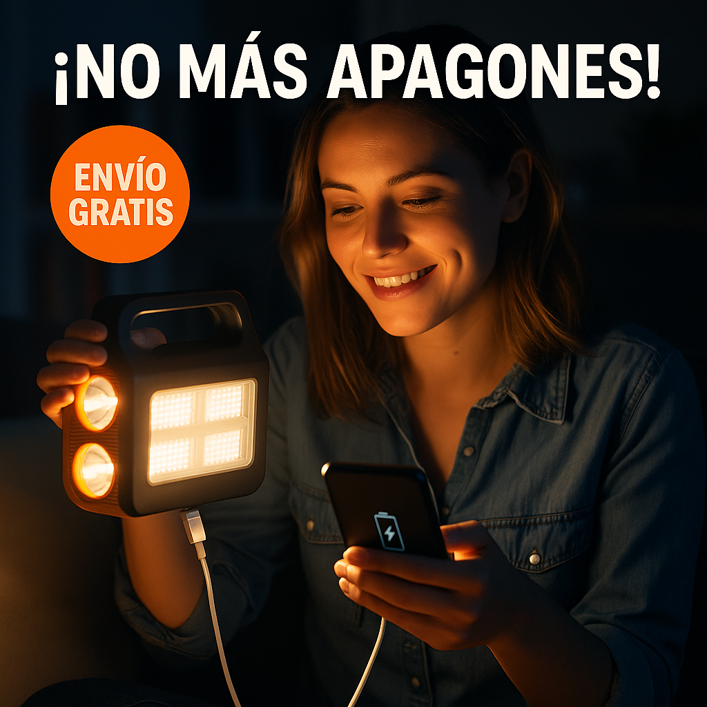 💡KIT DE ENERGIA SOLAR🔋 - “Una luz en tu emergencia.”