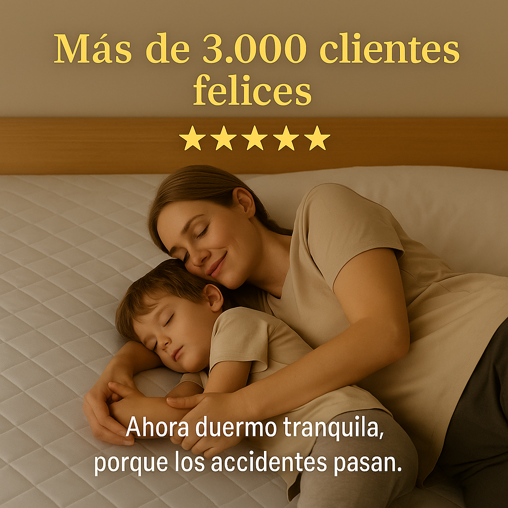 Cubrecolchón™ – Protector Impermeable y Acolchado