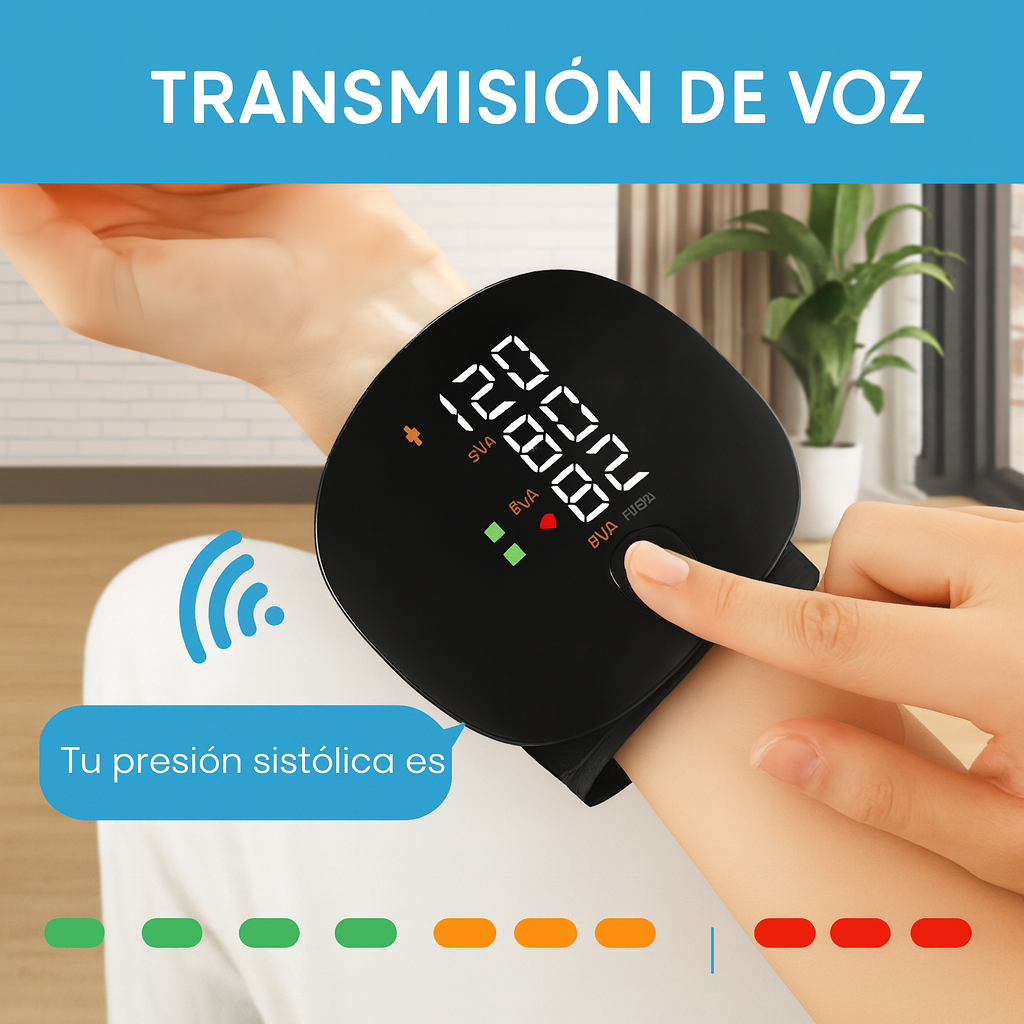 🩺Tensiómetro Digital de Muñeca™  -👉 “Controla tu presión en segundos, sin ayuda y sin incomodidades.”
