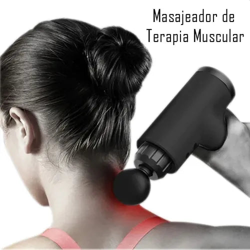 Mini Pistola Masajeador Recargable