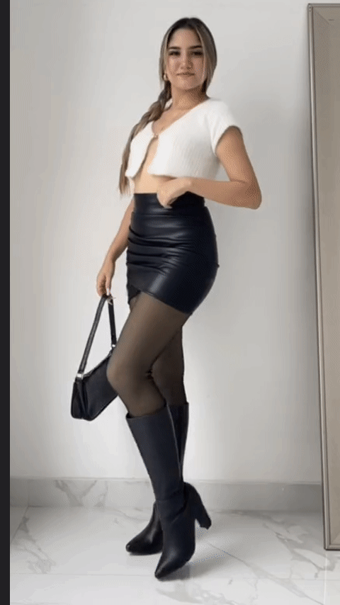 Calzas Efecto Piel Con FAJA – Klau Store