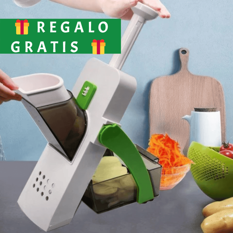 ✅ Picadora Eléctrica + 1 Mandolina de REGALO