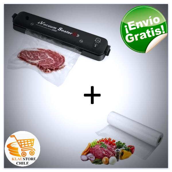 ConservaMax™ - Selladora al vacío + 1 rollo (5 m) de bolsas.