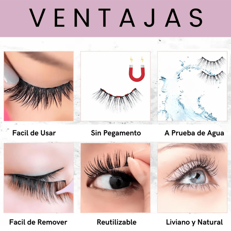 💫 MagnétiK Lashes™ - Pestañas Magnéticas